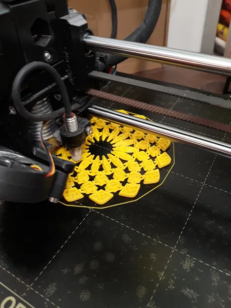 Đế lót ly vải hình hoa hướng dương - Image 11