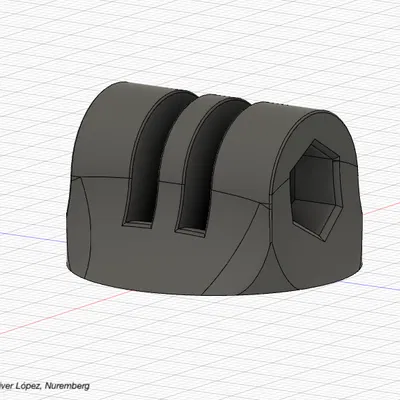 Đế Gắn Camera Hành Trình (Kiểu GoPro, nhập vào dự án của bạn)