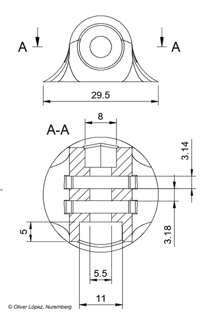 Đế Gắn Camera Hành Trình (Kiểu GoPro, nhập vào dự án của bạn) - Image 2
