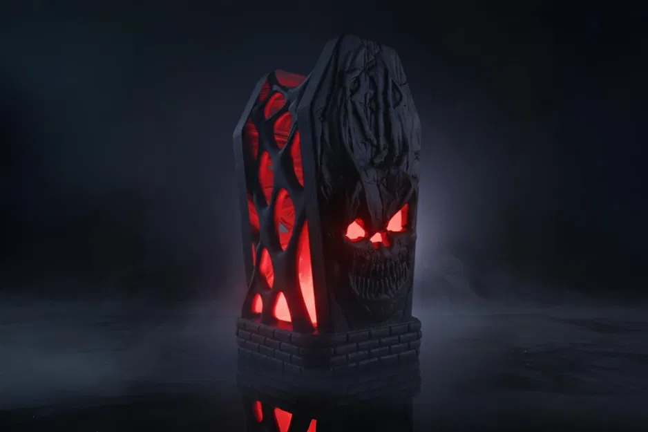 Đèn Mộ Halloween 3D - Image 1