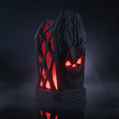 Đèn Mộ Halloween 3D