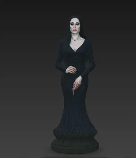 Bộ Cờ Vua Gia Đình Addams - Quân Cờ Gothic - Image 10
