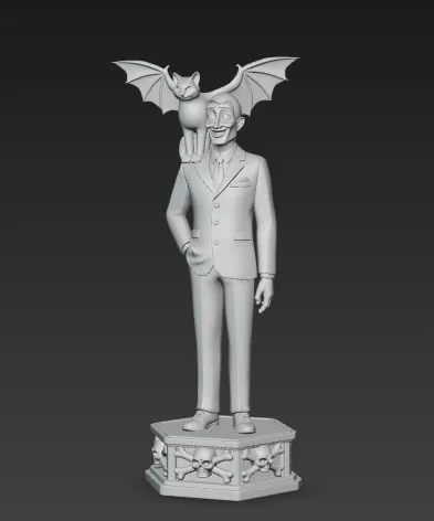 Bộ Cờ Vua Gia Đình Addams - Quân Cờ Gothic - Image 12