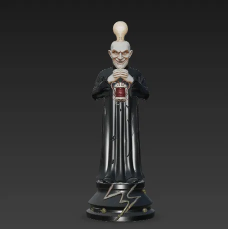 Bộ Cờ Vua Gia Đình Addams - Quân Cờ Gothic - Image 17