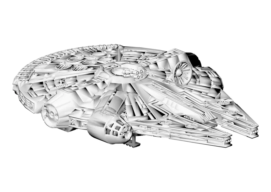 Mô hình Con tàu Thiên niên kỷ Tỷ lệ 1:500 - Image 10