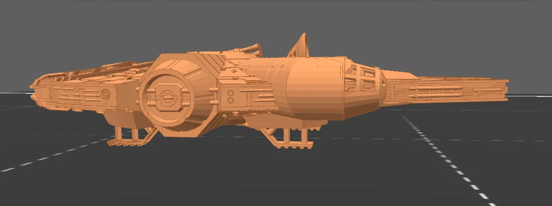 Mô hình Millennium Falcon 3D chi tiết cao, in nguyên khối - Image 6