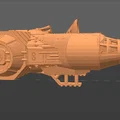Mô hình Millennium Falcon 3D chi tiết cao, in nguyên khối - Thumbnail 6