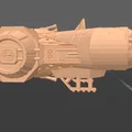 Mô hình Millennium Falcon 3D chi tiết cao, in nguyên khối - Thumbnail 8