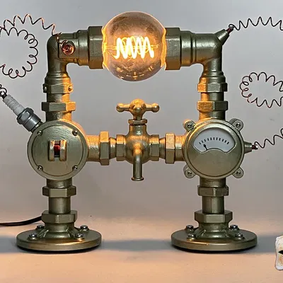 Đèn Bàn Phong Cách Steampunk