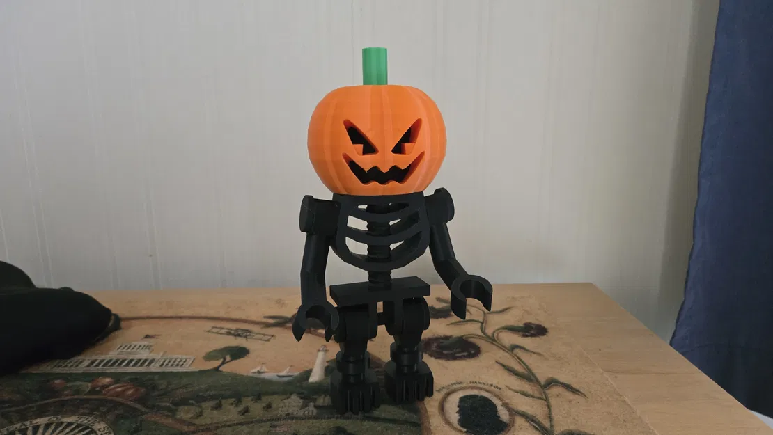 Bộ Xương Đầu Bí Ngô "Big Bricks" - Image 1