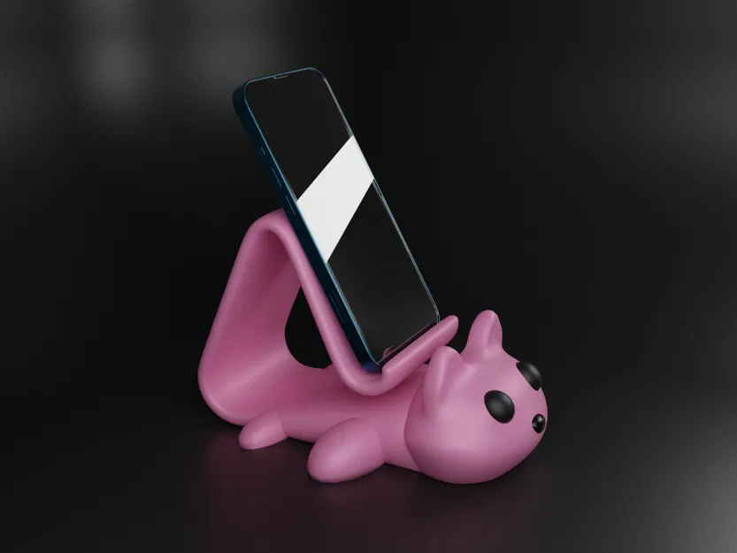 Giá Đỡ Điện Thoại Mèo Dễ Thương – Người Bạn Đồ Chơi Trên Bàn - Image 1