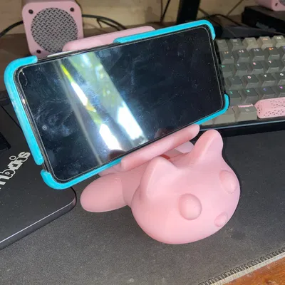 Giá Đỡ Điện Thoại Mèo Dễ Thương – Người Bạn Đồ Chơi Trên Bàn