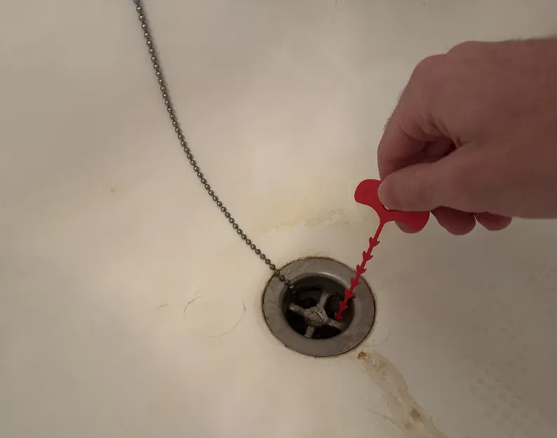 Dụng cụ làm sạch cống / Rắn thông cống - Tẩy lông - Image 4