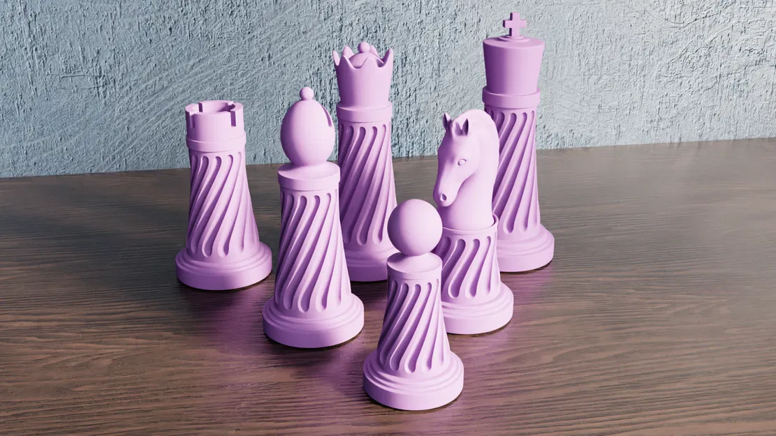 Bộ Cờ Vua Hình Học Hiện Đại - Image 1