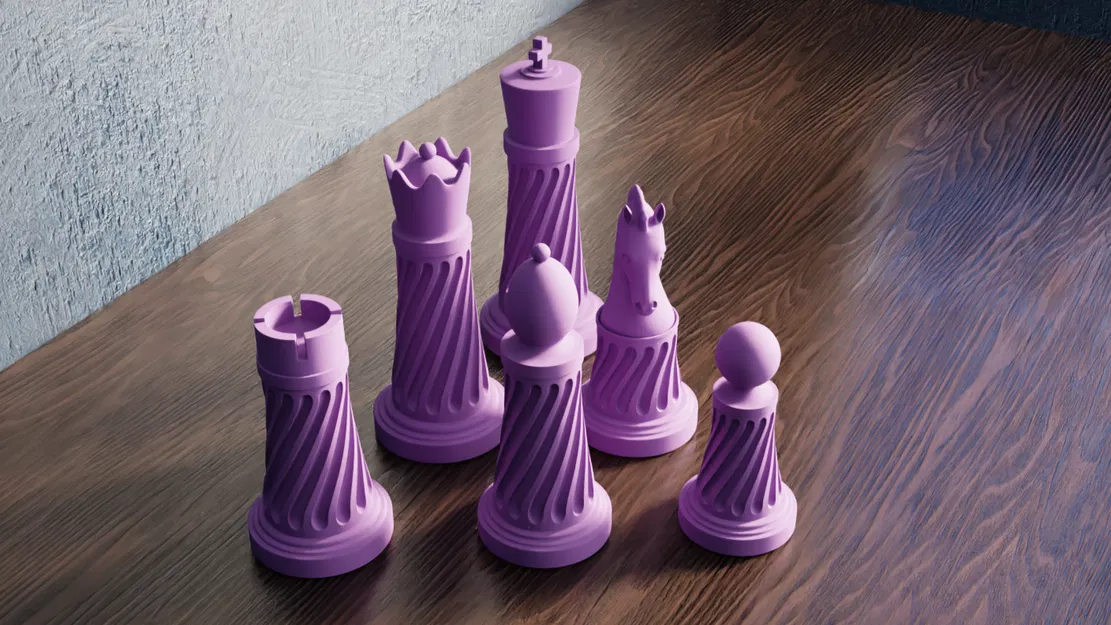 Bộ Cờ Vua Hình Học Hiện Đại - Image 3