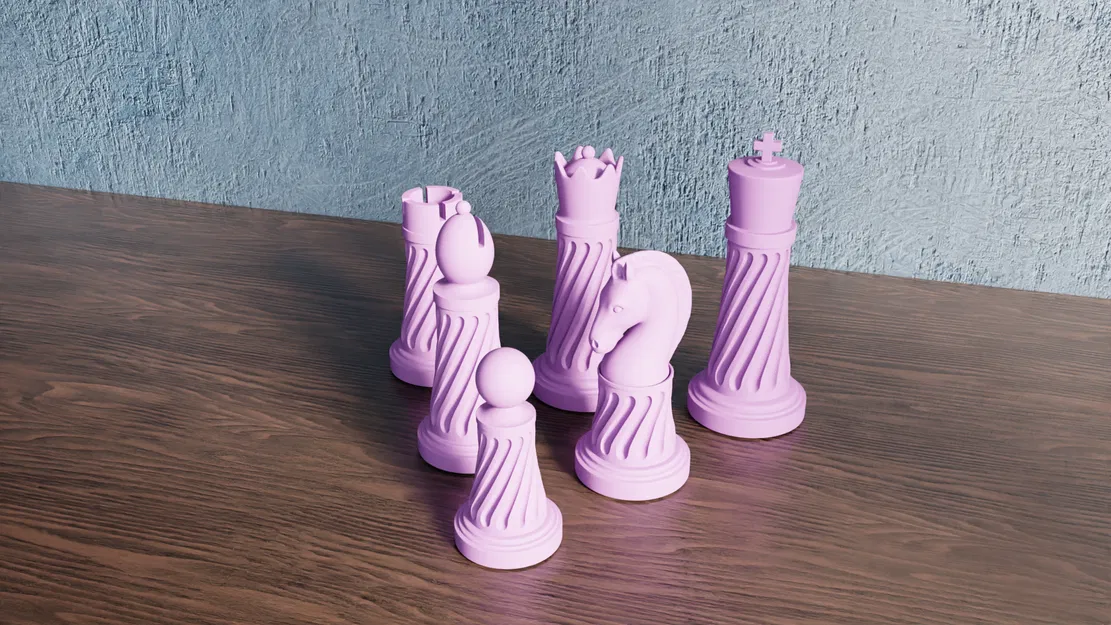 Bộ Cờ Vua Hình Học Hiện Đại - Image 5