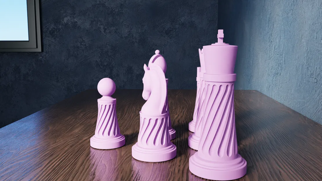 Bộ Cờ Vua Hình Học Hiện Đại - Image 7