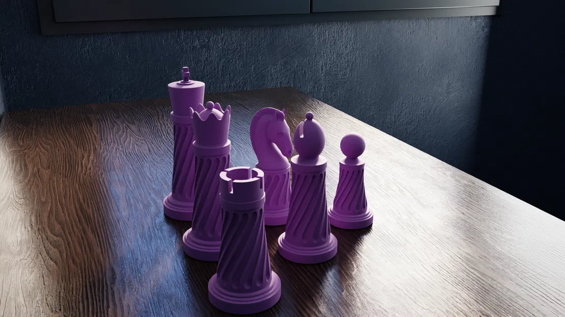 Bộ Cờ Vua Hình Học Hiện Đại - Image 9