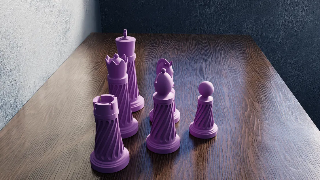 Bộ Cờ Vua Hình Học Hiện Đại - Image 10