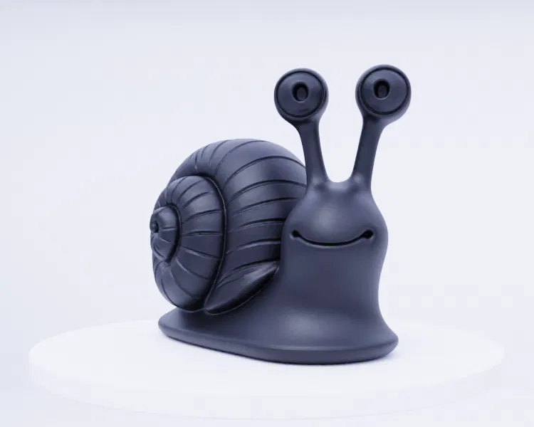 Ốc Sên Dễ Thương Mỉm Cười - Người Bạn Chậm Rãi Đáng Yêu - Image 1