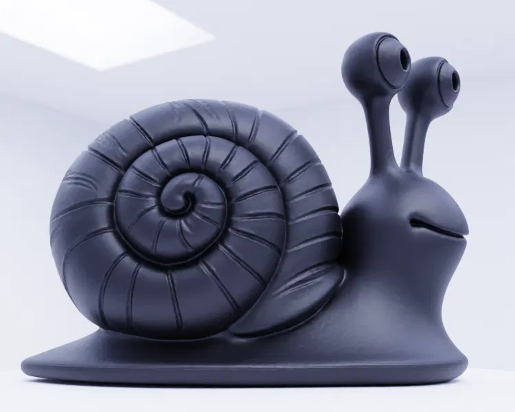 Ốc Sên Dễ Thương Mỉm Cười - Người Bạn Chậm Rãi Đáng Yêu - Image 2