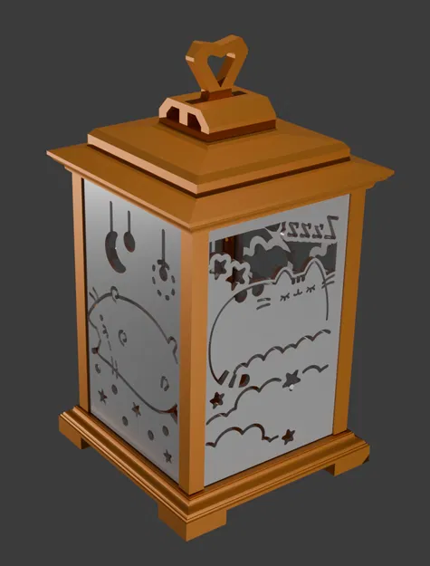 Đèn lồng Pusheen - Image 2