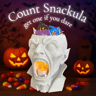 Count Snackula - Tô Đựng Kẹo / Hộp Đựng Kẹo