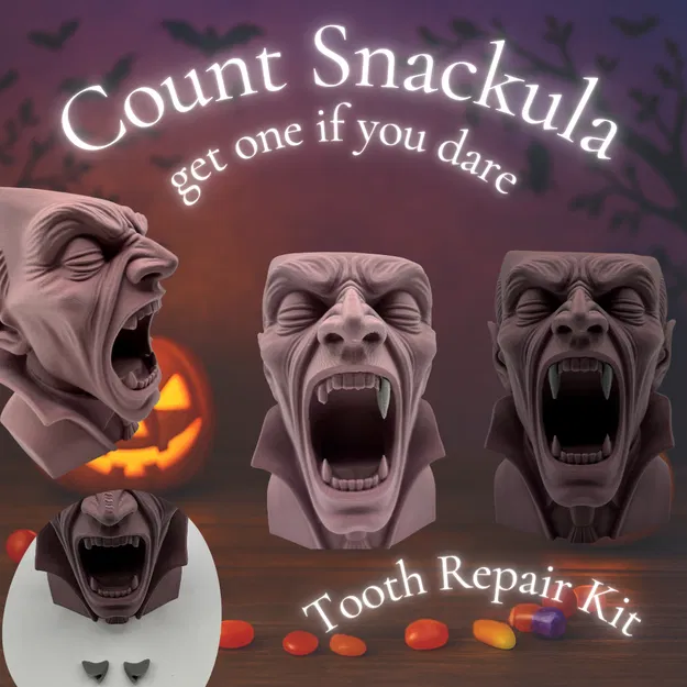 Count Snackula - Tô Đựng Kẹo / Hộp Đựng Kẹo - Image 12