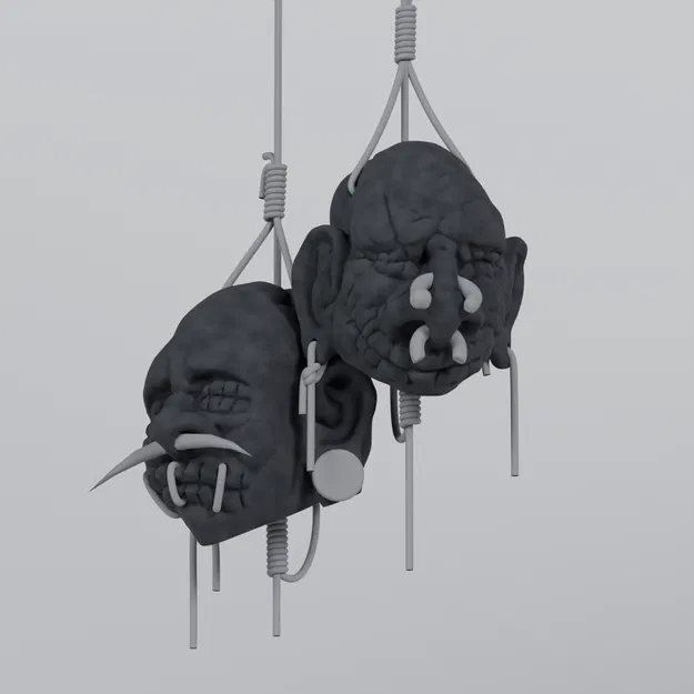 Đầu Khô (Shrunken Heads) Cho Thầy Pháp - Image 1