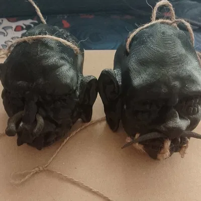 Đầu Khô (Shrunken Heads) Cho Thầy Pháp