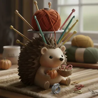 Nhím Đan/Móc Organizer – Bạn Thú Dễ Thương Vùng Rừng