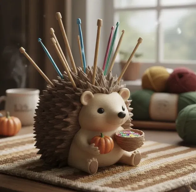 Nhím Đan/Móc Organizer – Bạn Thú Dễ Thương Vùng Rừng - Image 2