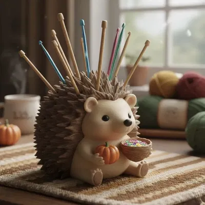 Nhím Đan/Móc Organizer – Bạn Thú Dễ Thương Vùng Rừng