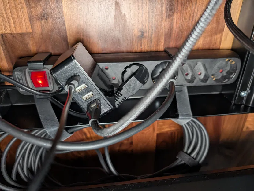 Kẹp Gắn Tường Ổ Cắm Điện 48cm & 53cm - Image 2