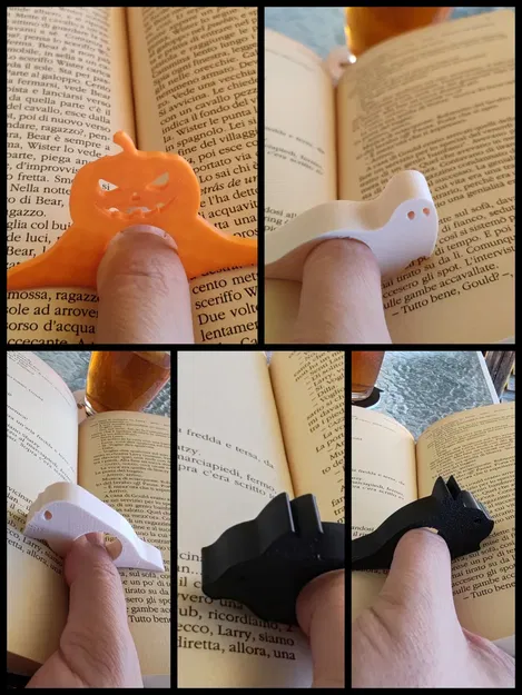 Kẹp Giữ Trang Sách Halloween Dễ Thương - Image 2