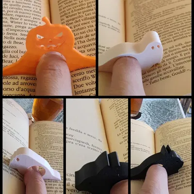 Kẹp Giữ Trang Sách Halloween Dễ Thương