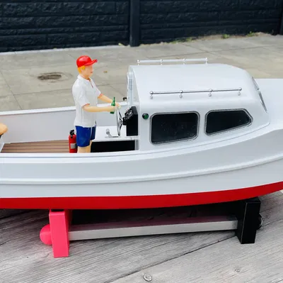 Mô hình thuyền RC "Bakdekker" yacht sport tỷ lệ 1/10