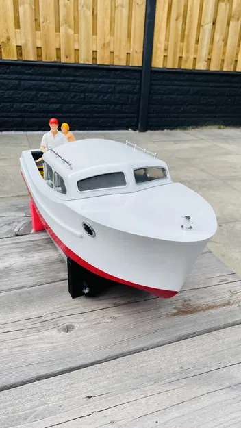 Mô hình thuyền RC "Bakdekker" yacht sport tỷ lệ 1/10 - Image 5