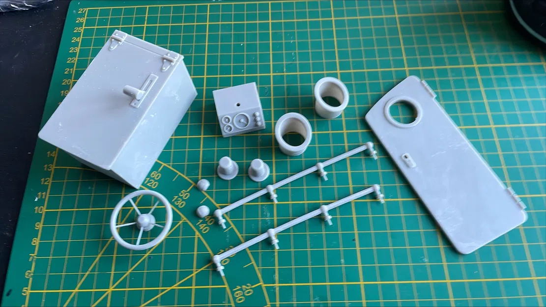 Mô hình thuyền RC "Bakdekker" yacht sport tỷ lệ 1/10 - Image 13