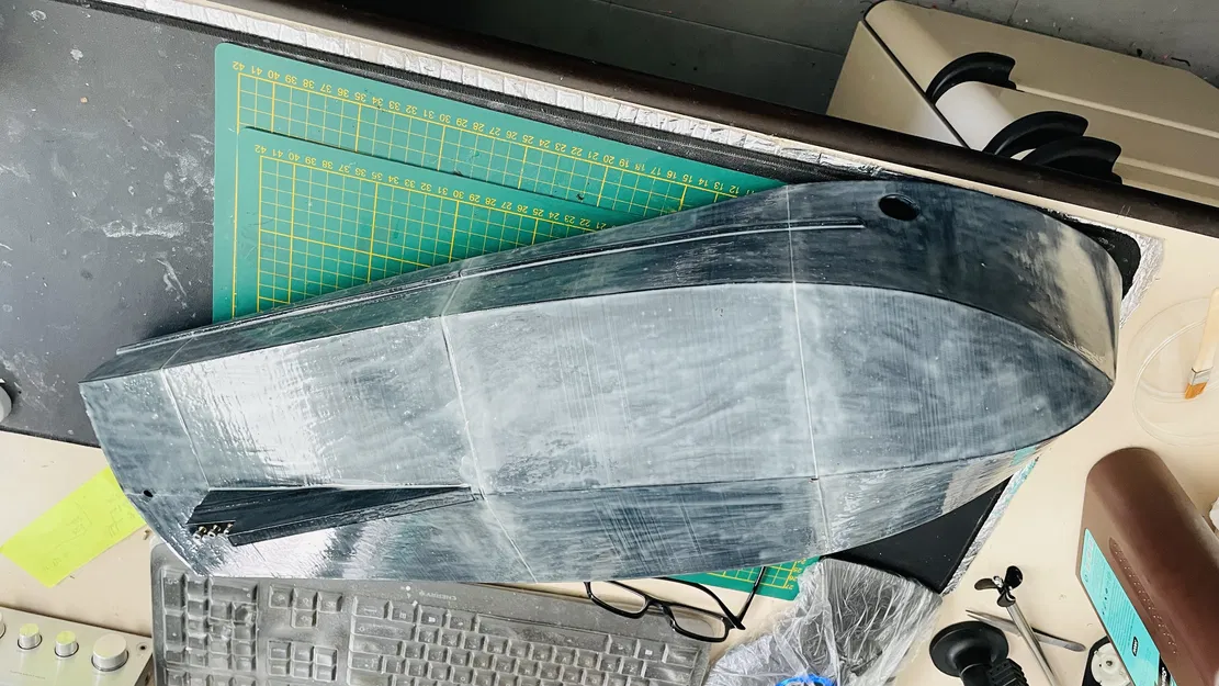 Mô hình thuyền RC "Bakdekker" yacht sport tỷ lệ 1/10 - Image 20