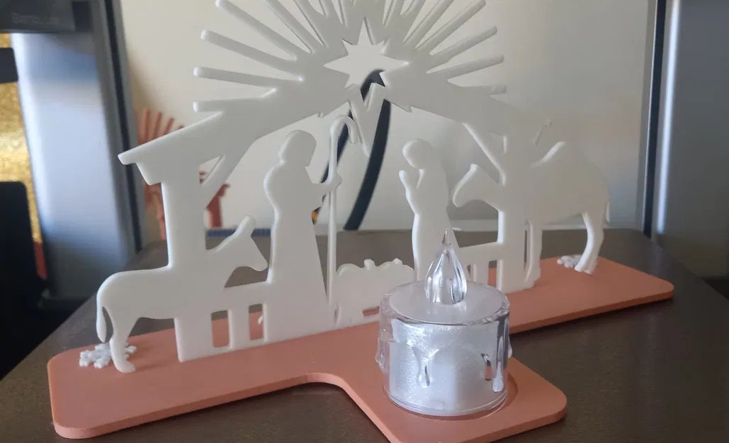 Mô Hình Hang Đá Giáng Sinh Silhouette - Image 2