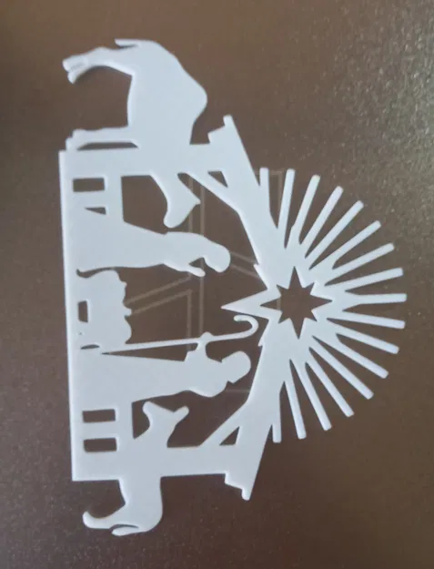 Mô Hình Hang Đá Giáng Sinh Silhouette - Image 3