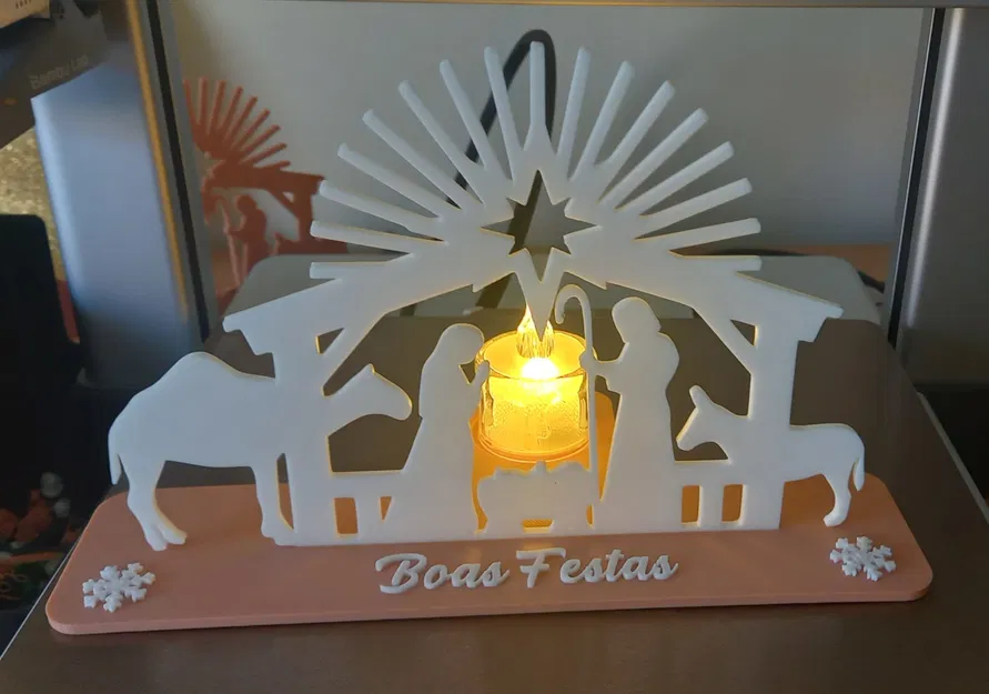 Mô Hình Hang Đá Giáng Sinh Silhouette - Image 4