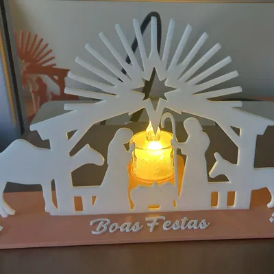 Mô Hình Hang Đá Giáng Sinh Silhouette