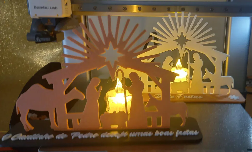 Mô Hình Hang Đá Giáng Sinh Silhouette - Image 6