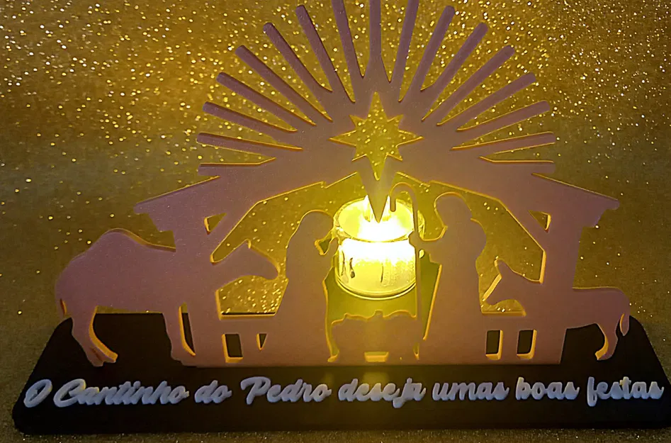 Mô Hình Hang Đá Giáng Sinh Silhouette - Image 7