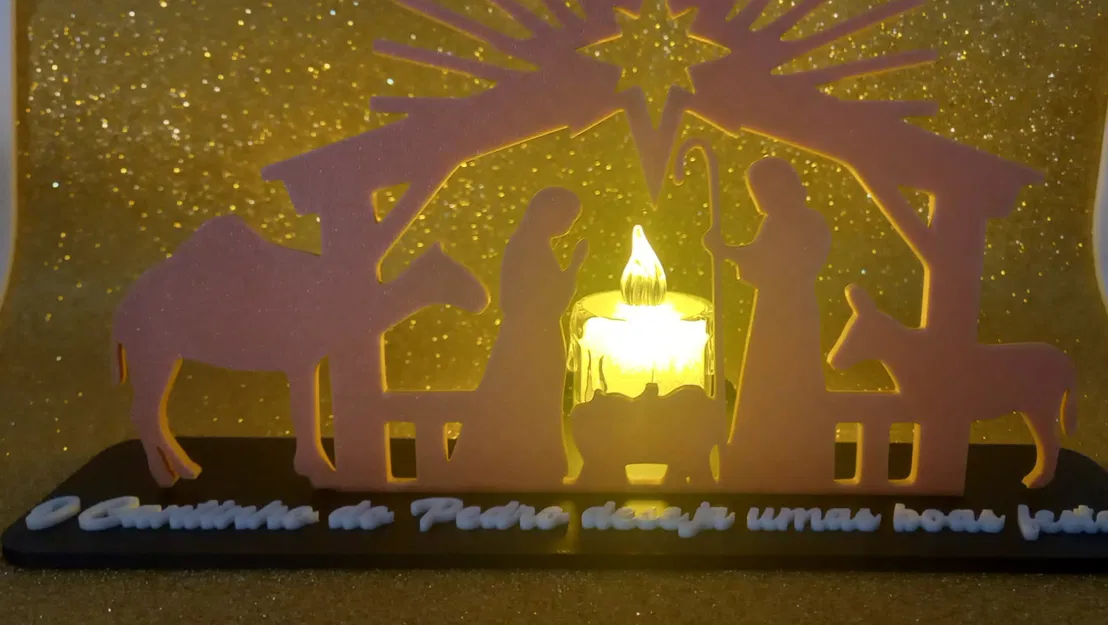 Mô Hình Hang Đá Giáng Sinh Silhouette - Image 9