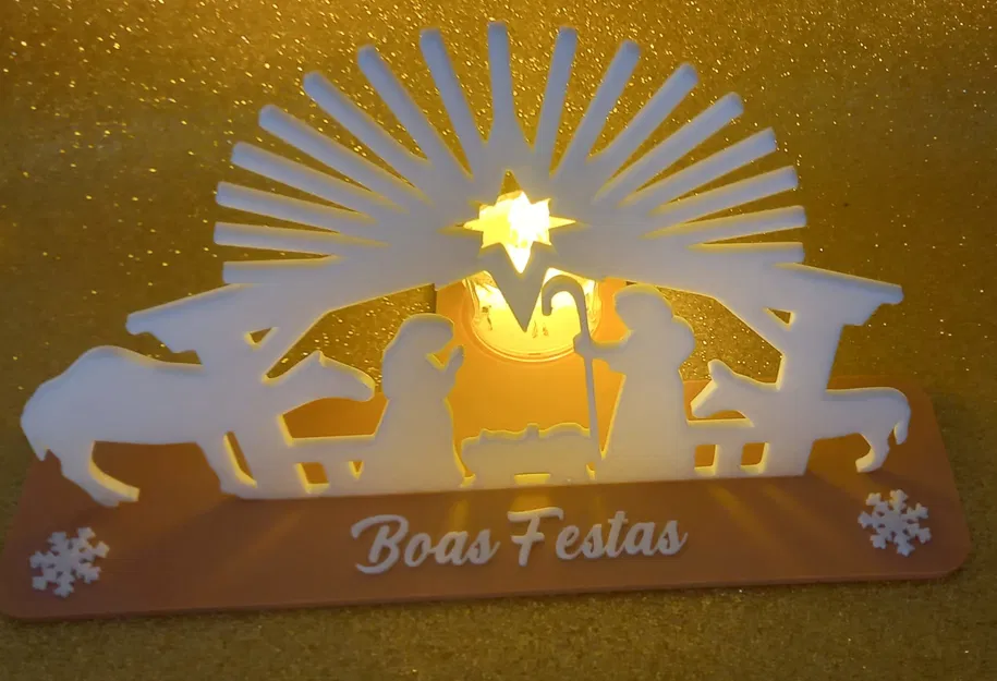 Mô Hình Hang Đá Giáng Sinh Silhouette - Image 10