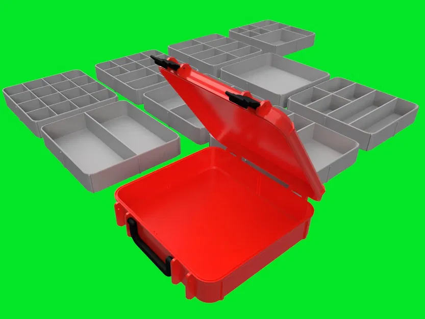 Hộp Đựng Đồ SMART với 12 Loại Khay Chia Khác Nhau - Image 2