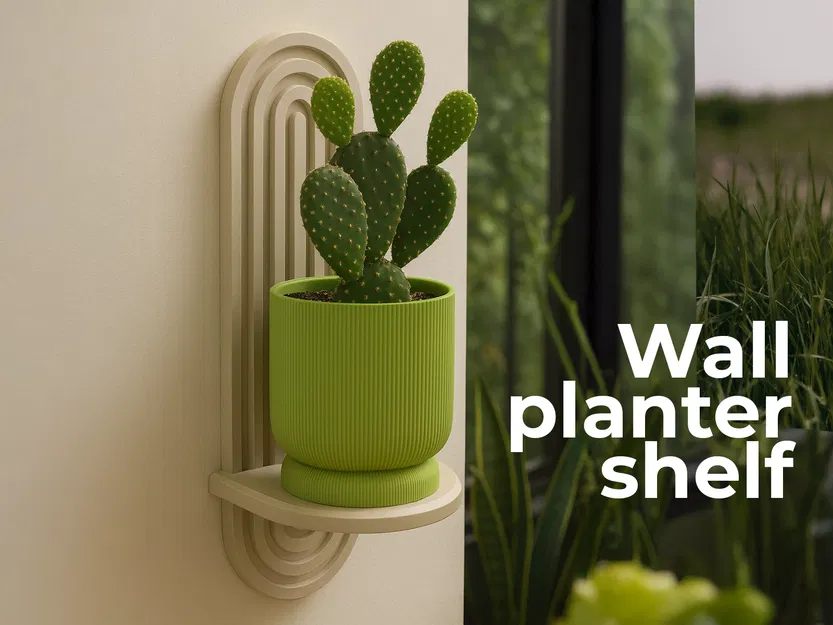 Kệ Trồng Cây Trang Trí Treo Tường - Image 1